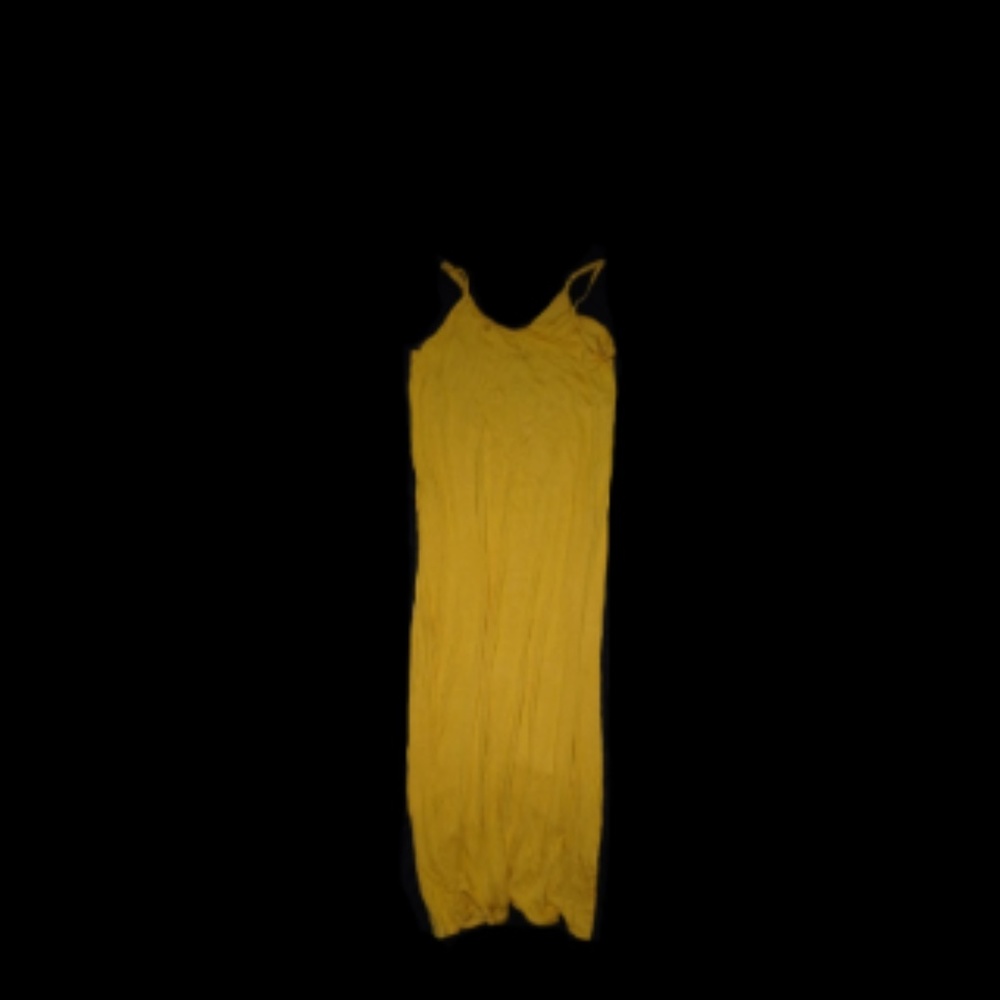 YELLOW sundress, with pockets!